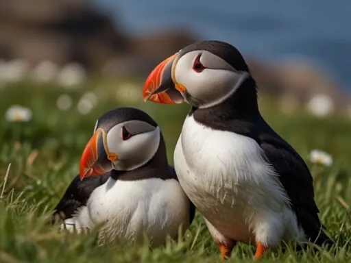 Puffins appearance