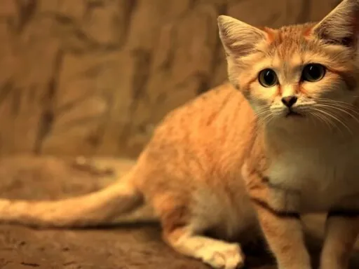 sand cat photos - desert animals list