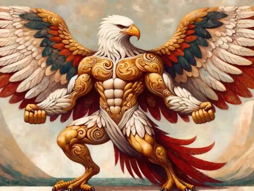 Garuda bird - top 10 mythical birds