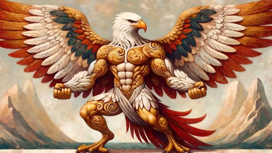 Garuda bird - top 10 mythical birds