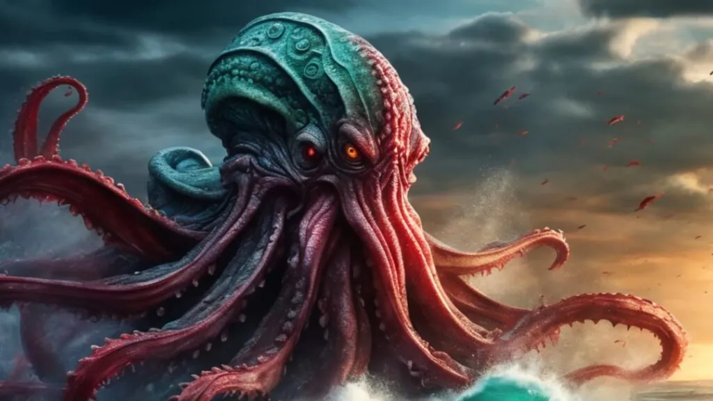 Kraken - Top 10 Strongest Mythical Creatures