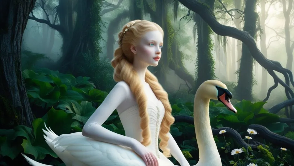 Swan Maiden bird